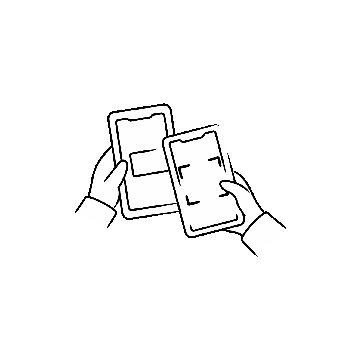 Hand-Drawn Video Advertisement Doodle Icon