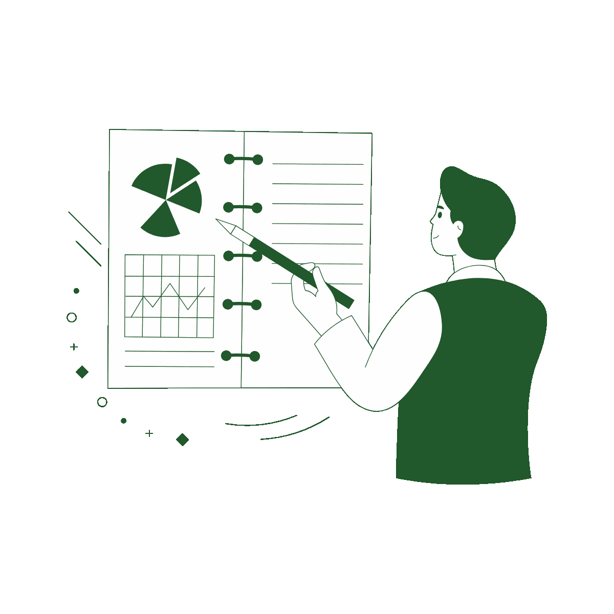 Concept Mapping Hand Drawn Illustration