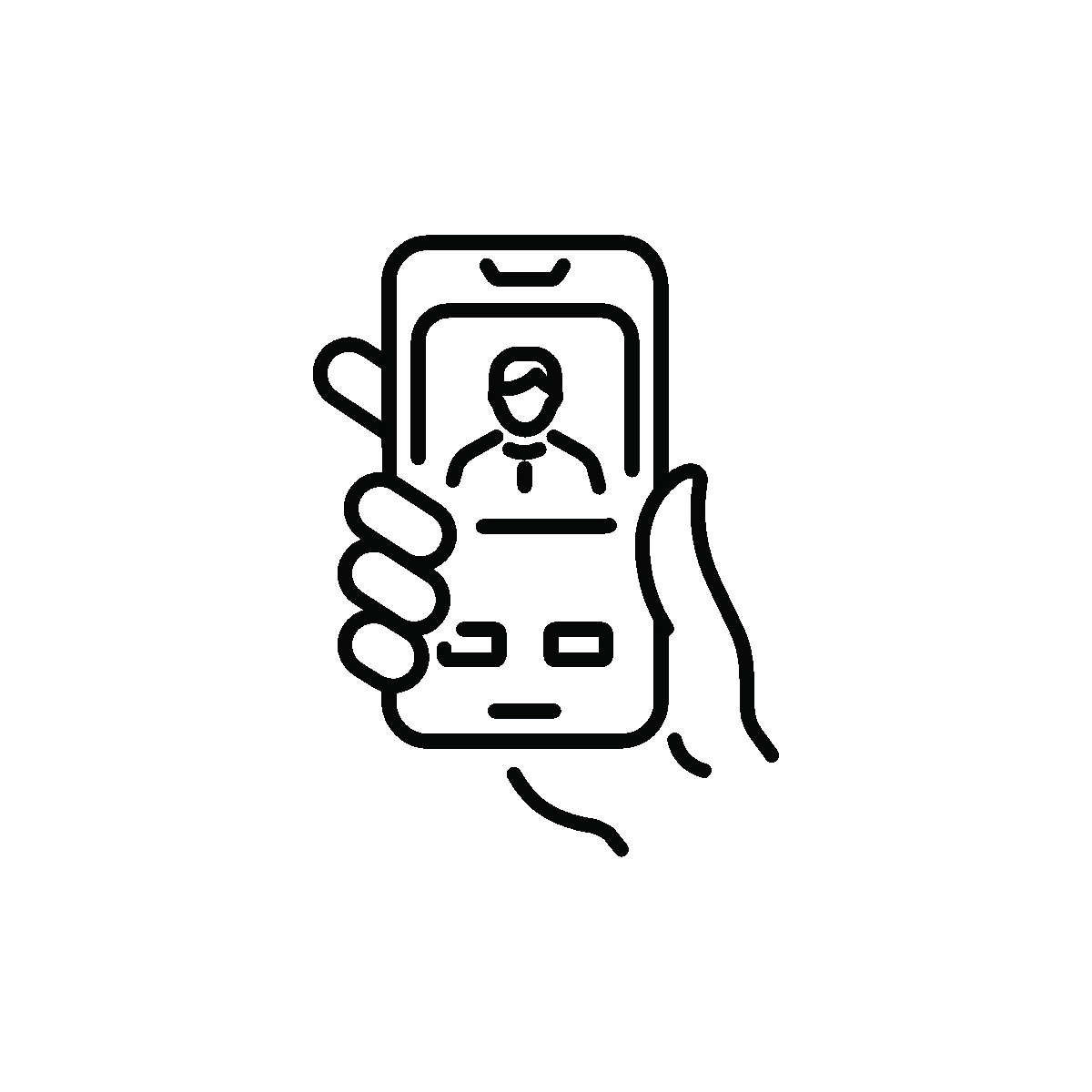 Video call online communication feature