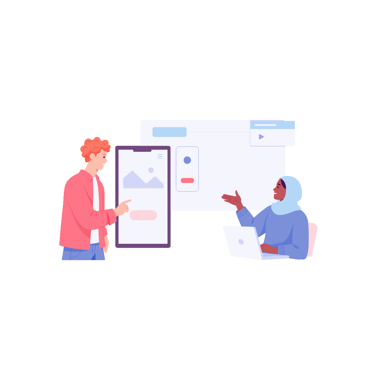 Mobile User Interface Design Concept