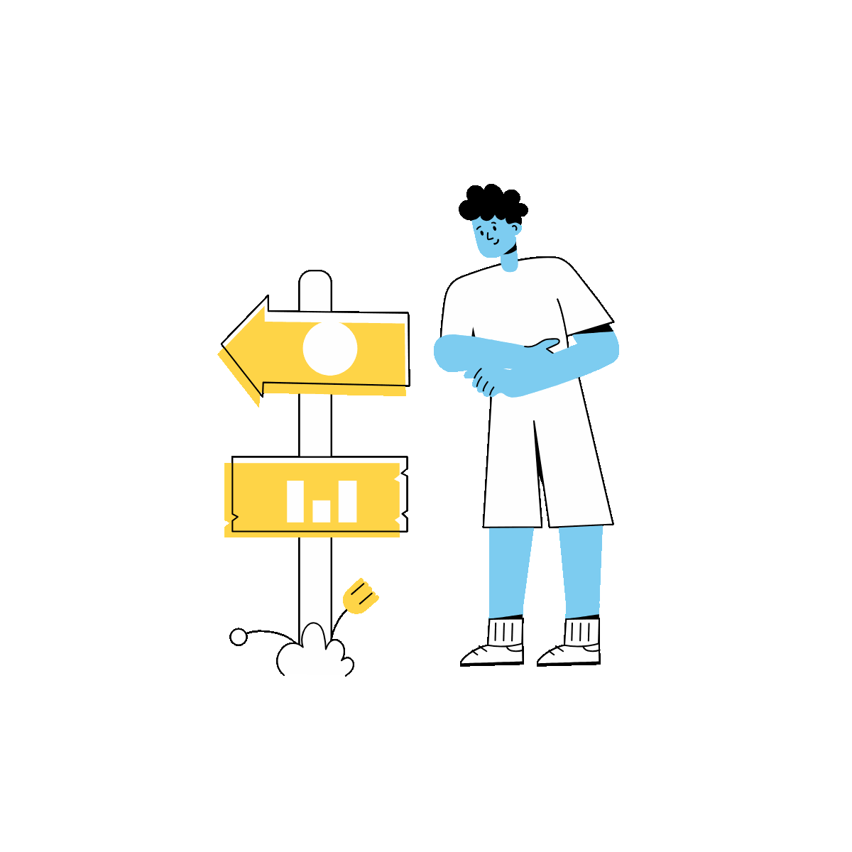 Decision Making Outline Mini Animation