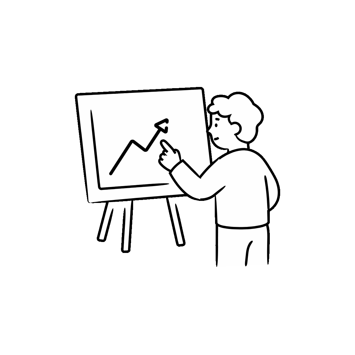 Campaign Chart Animated Doodle Design
