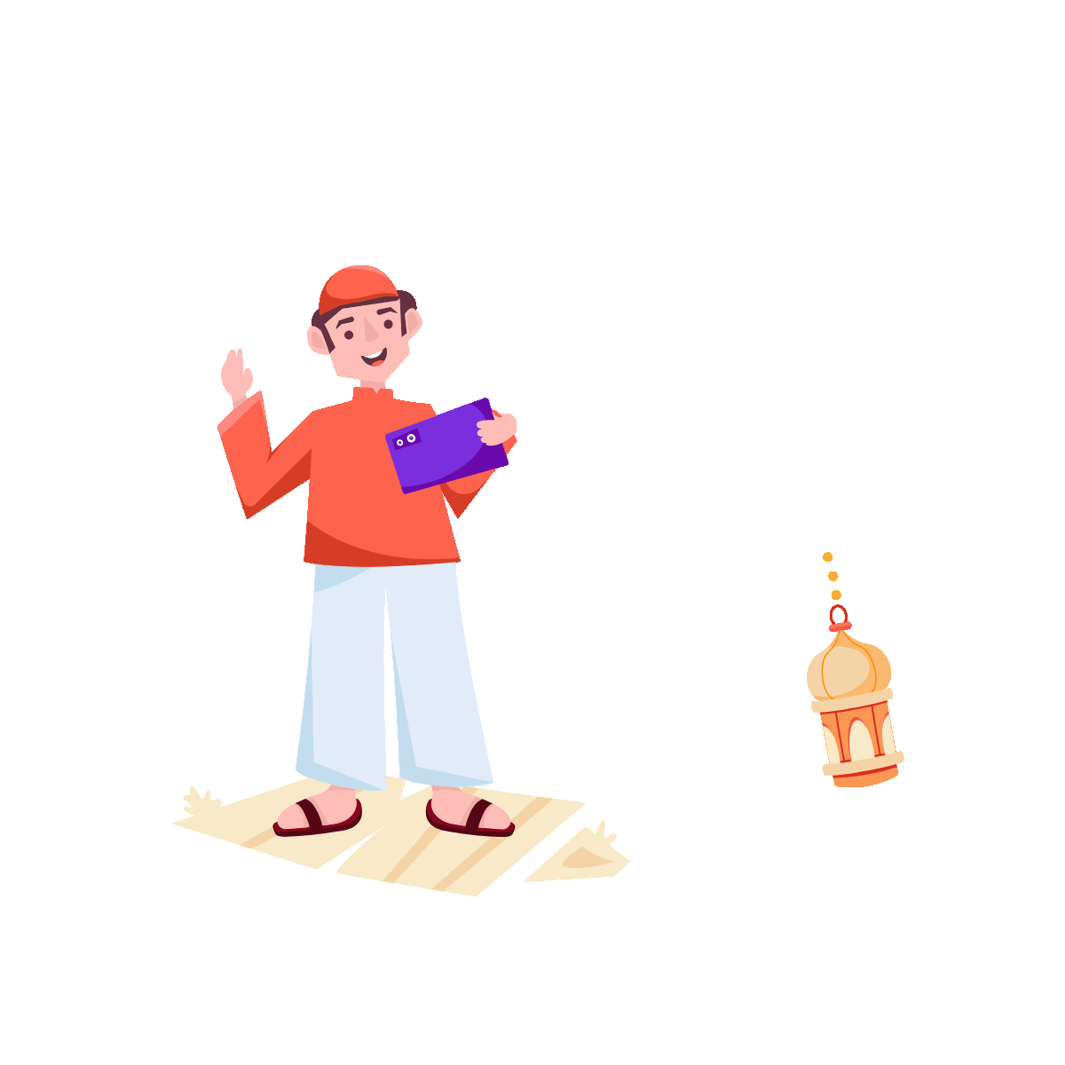 Animated Video Talking Icon