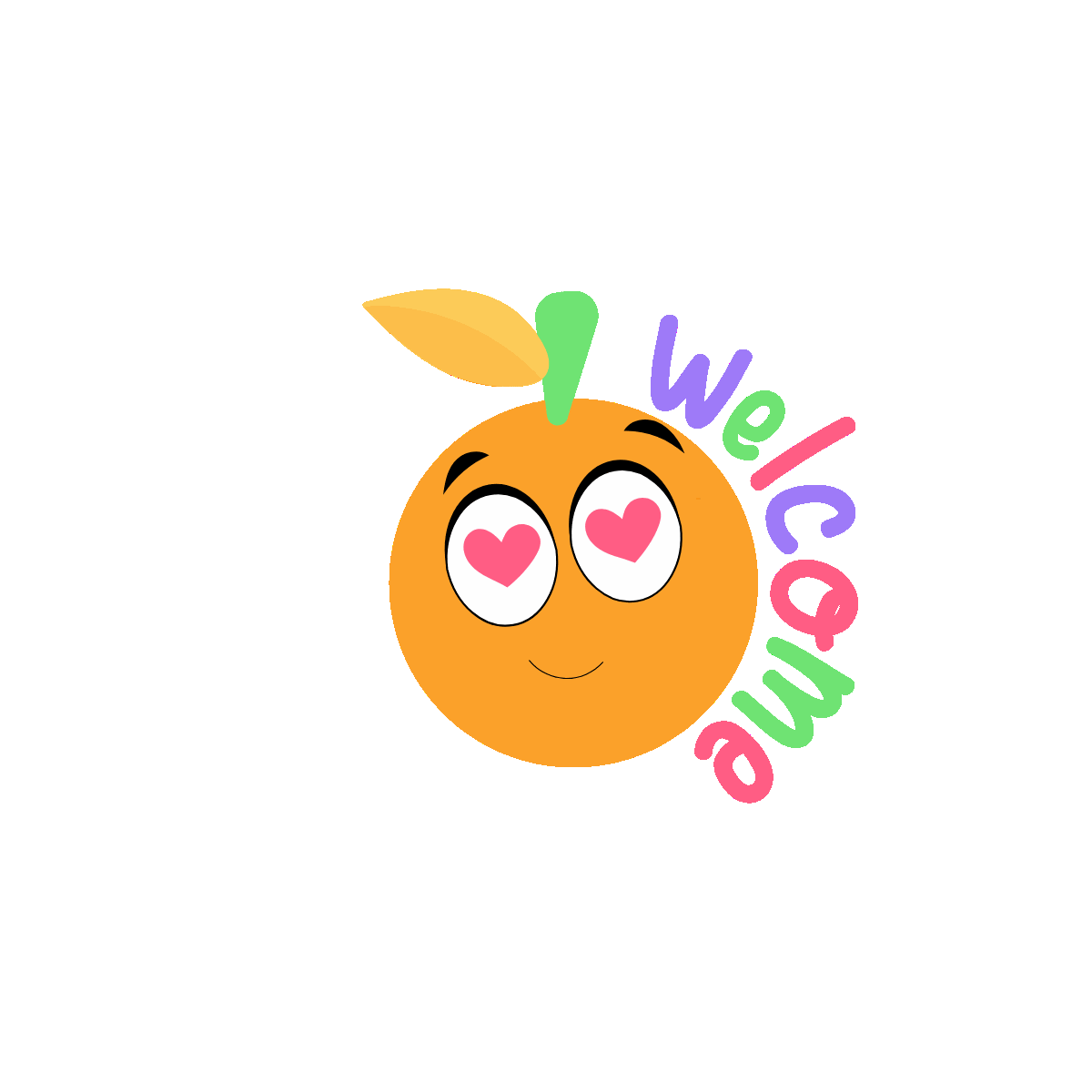 Welcome emoji character design