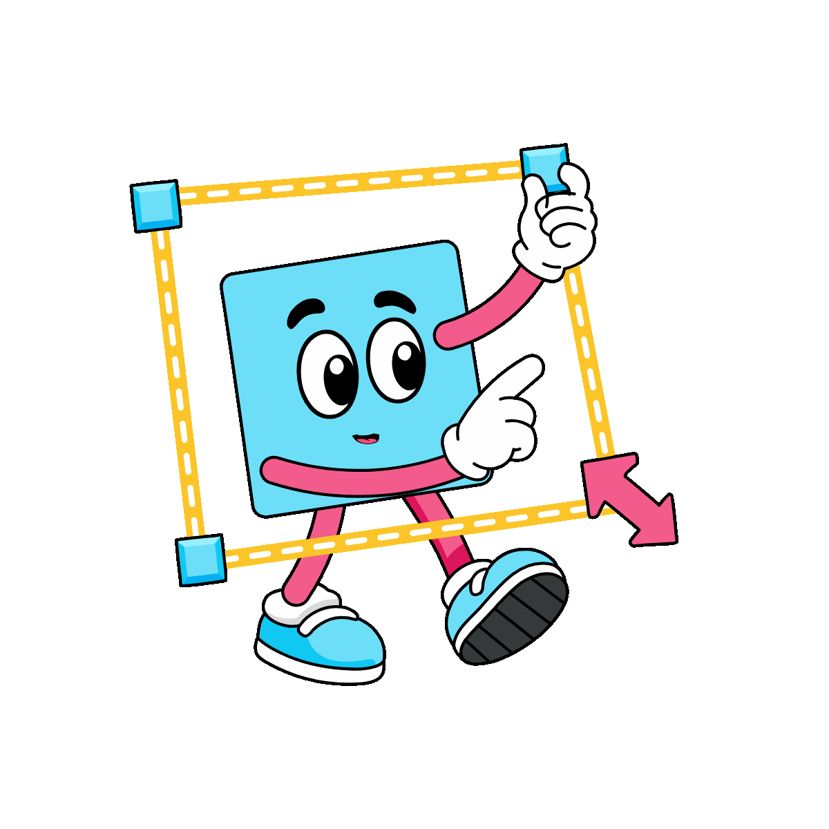 Animated Transform Tool Character