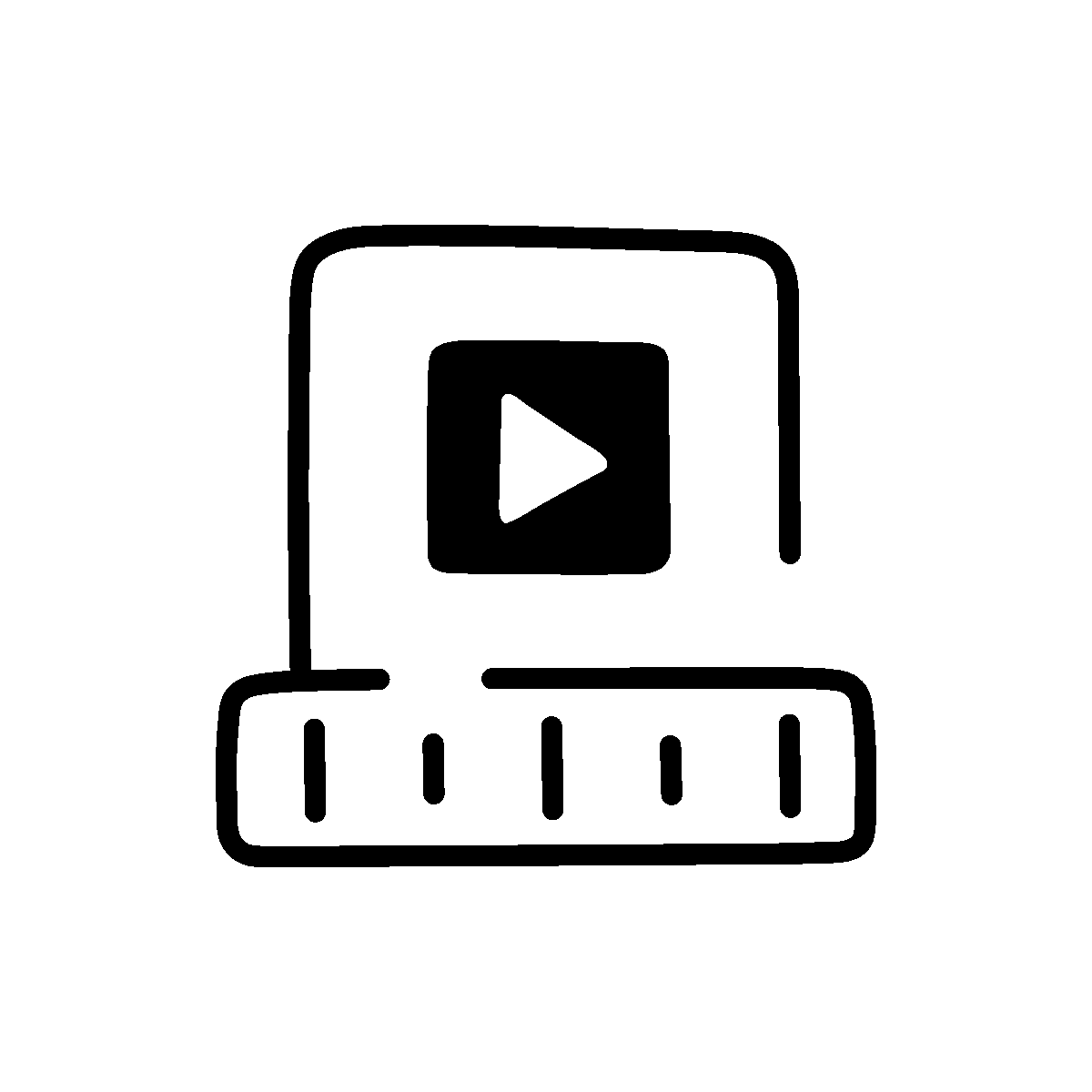 Video editor shows timeline and playback.