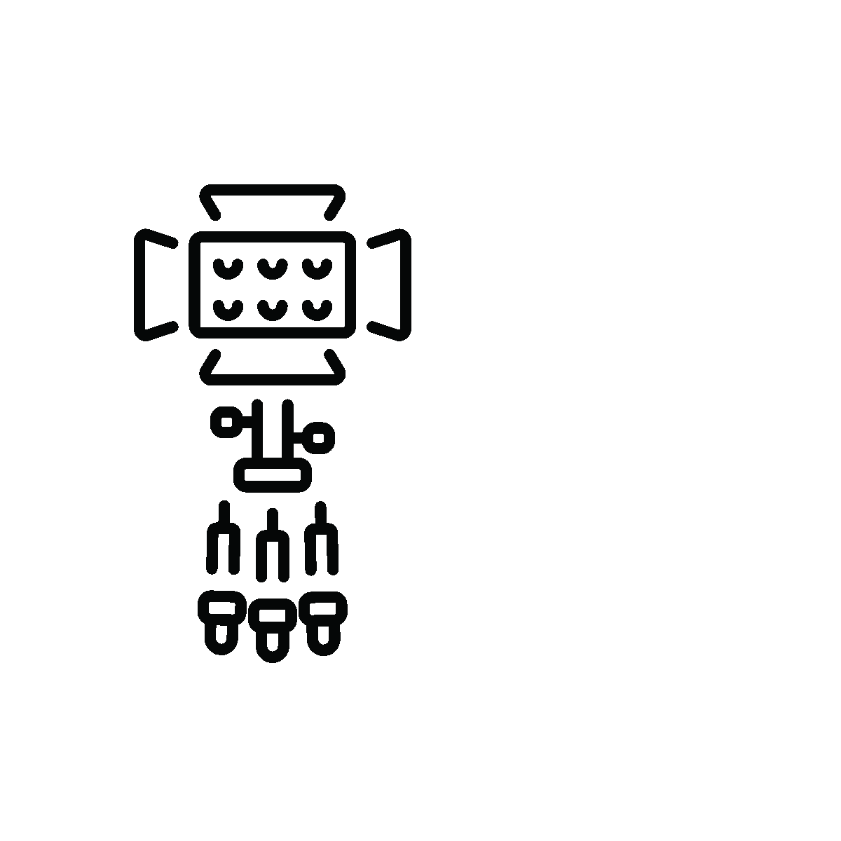Video light professional filming equipment