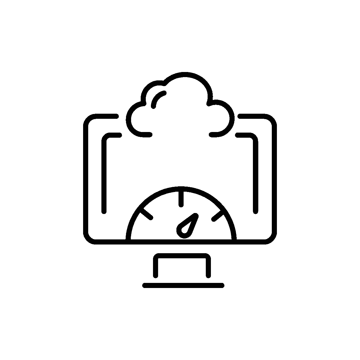 Bandwidth Line Animated Icon Design