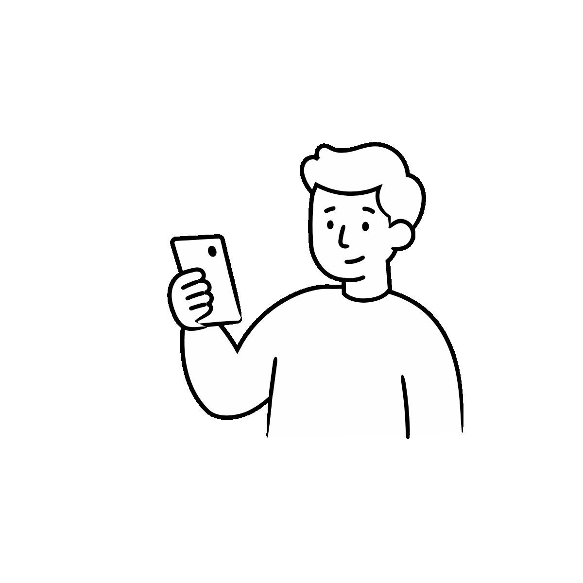 Customer Feedback Rating on Phone
