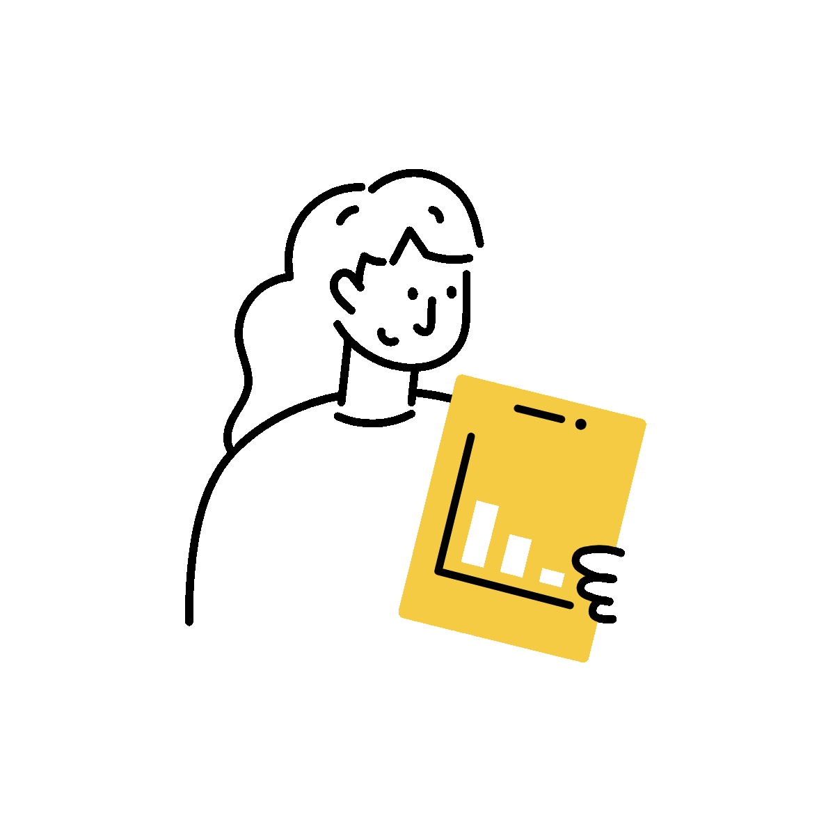 Animated Performance Report Illustration