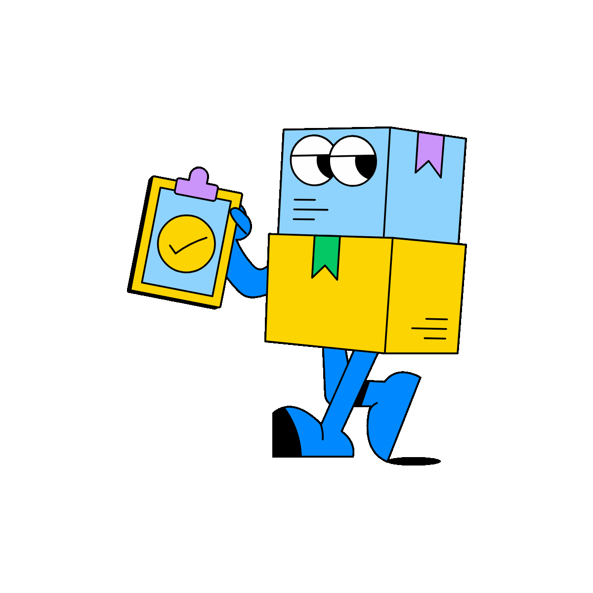 Animated Retail Inventory Checklist