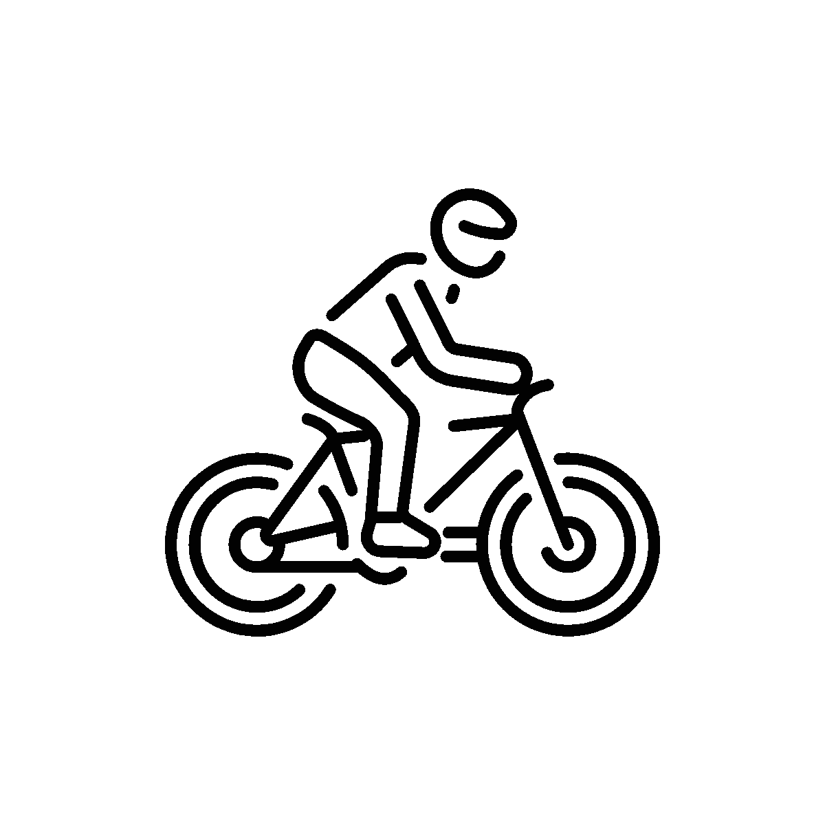 Biking for fitness and outdoor exploration