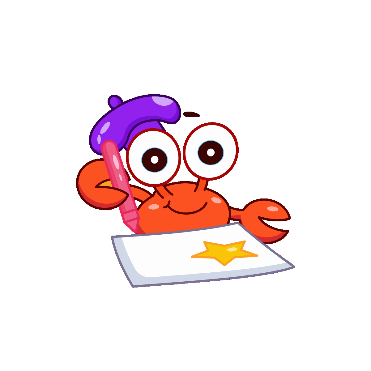 Drawing Crab