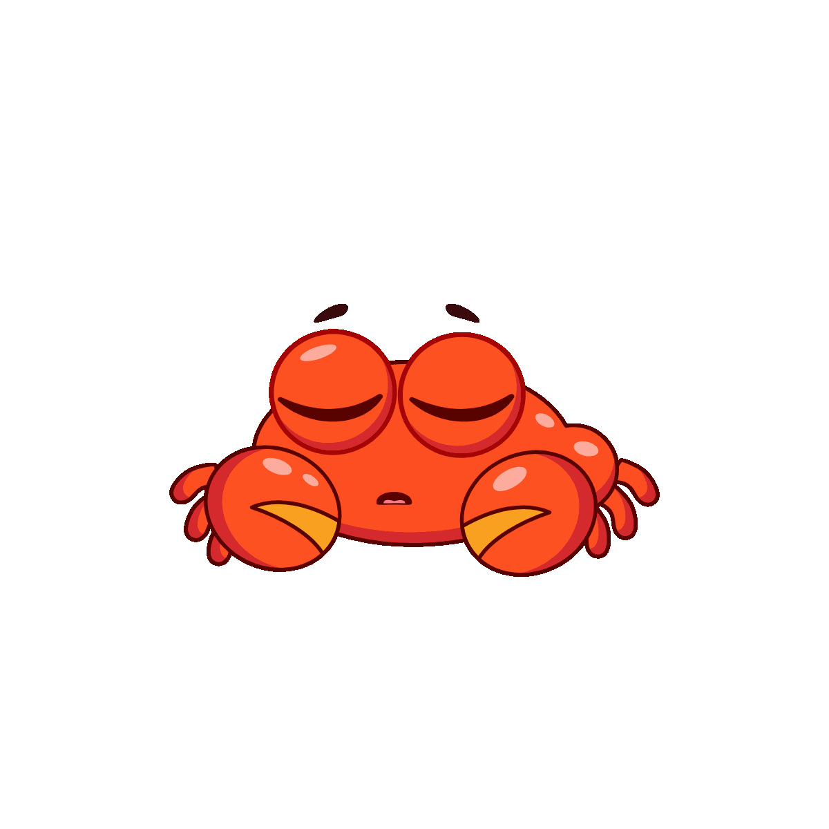 Sleeping Crab