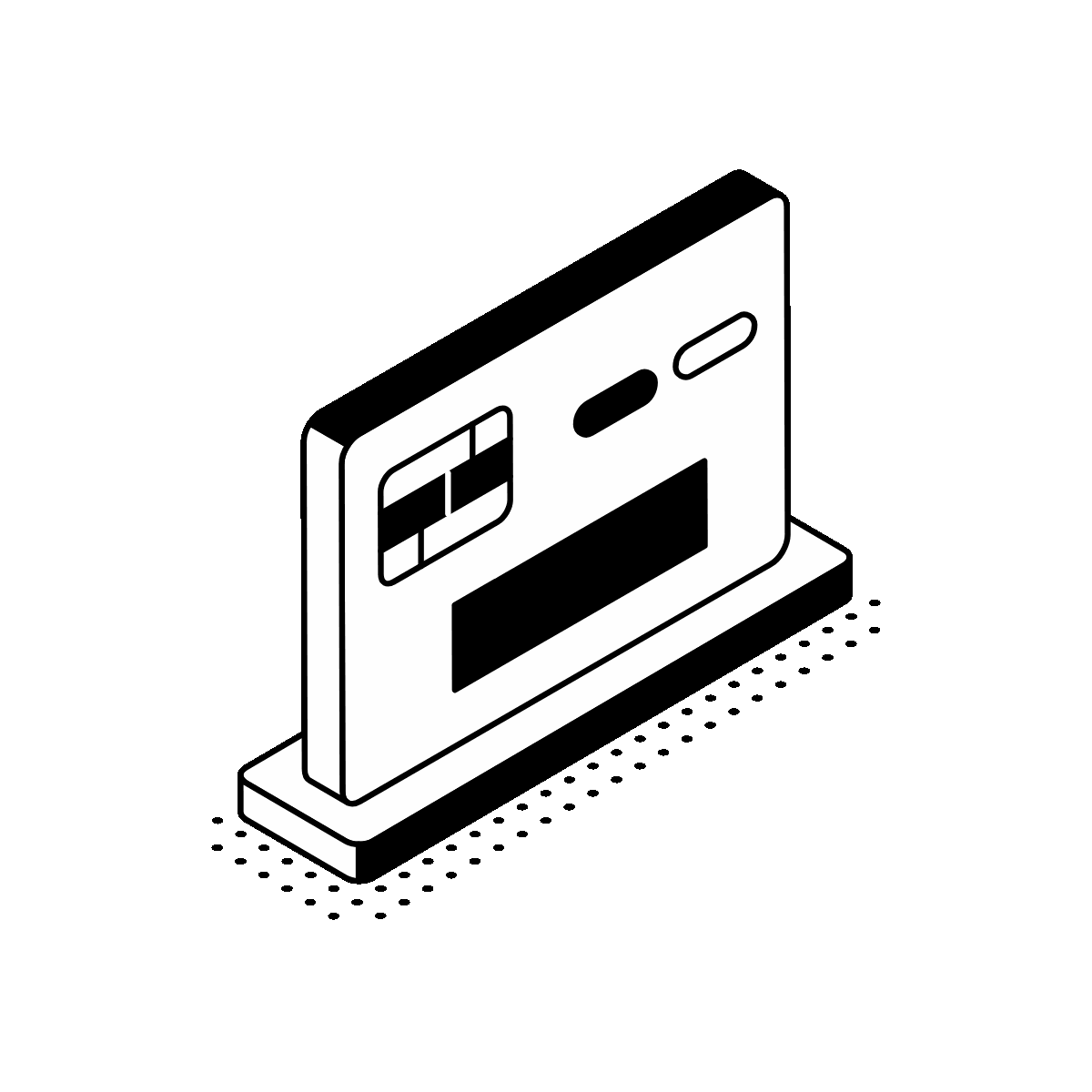 Animated Isometric Payment Withdrawal