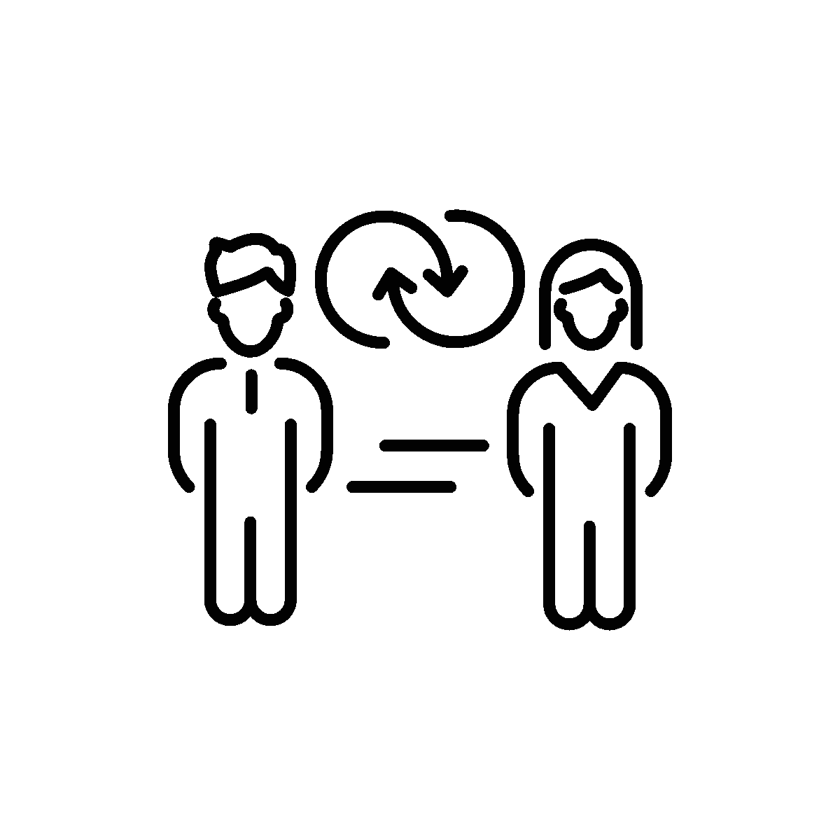Reciprocity Animated Linear Icon Design