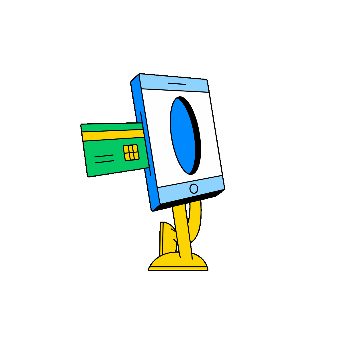Animated Mobile Payment Gateway