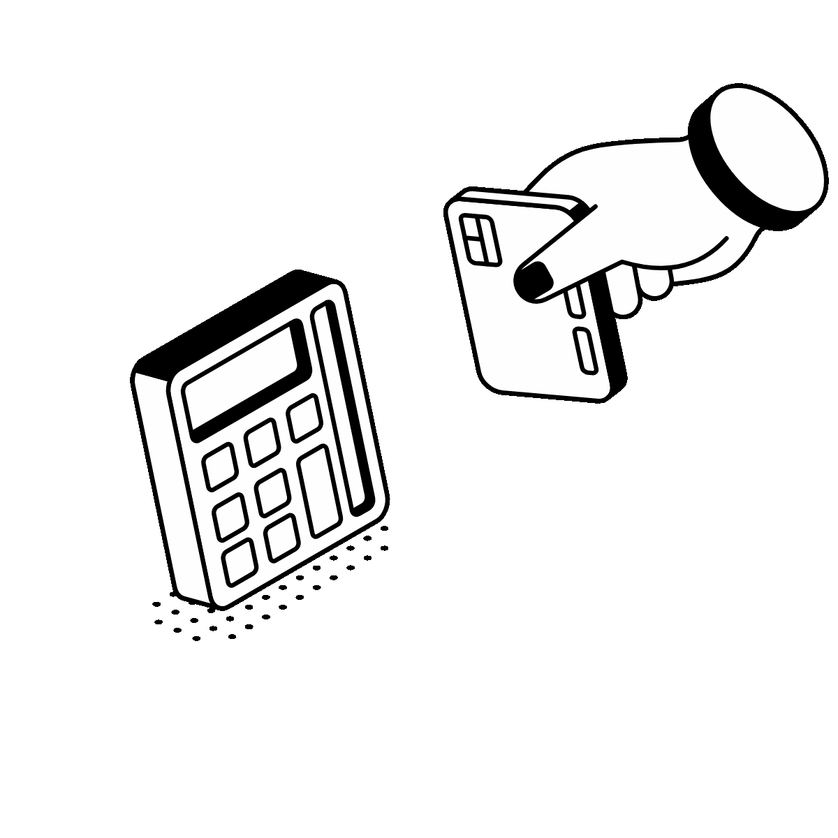 Animated Isometric Card Payment Icon