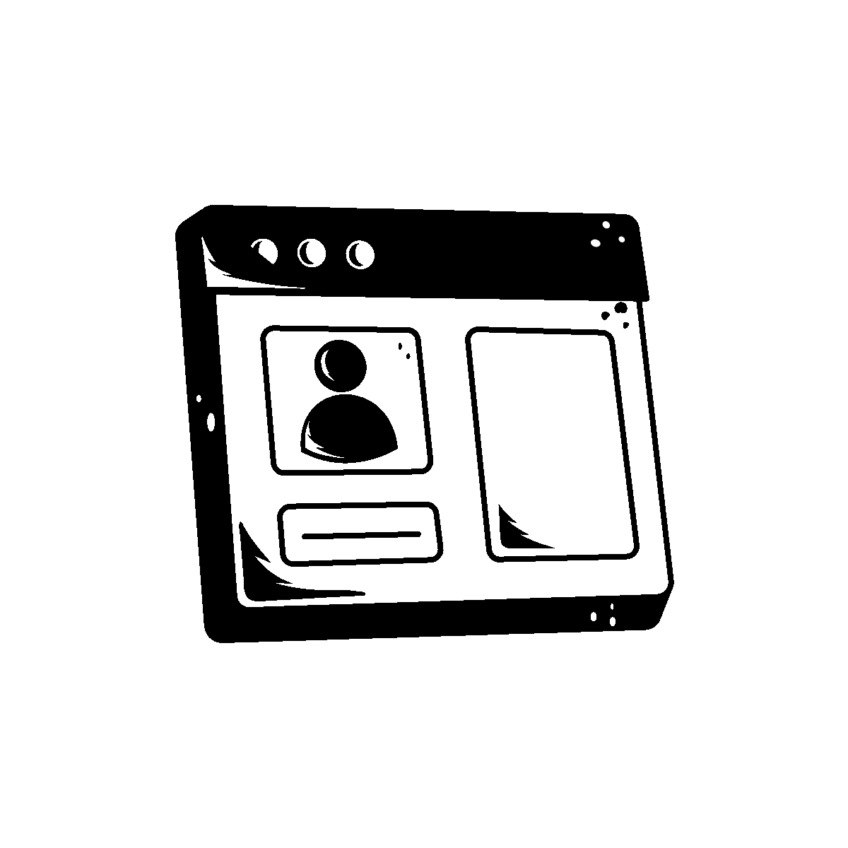 Doodle Animated Online Interpretation Icon