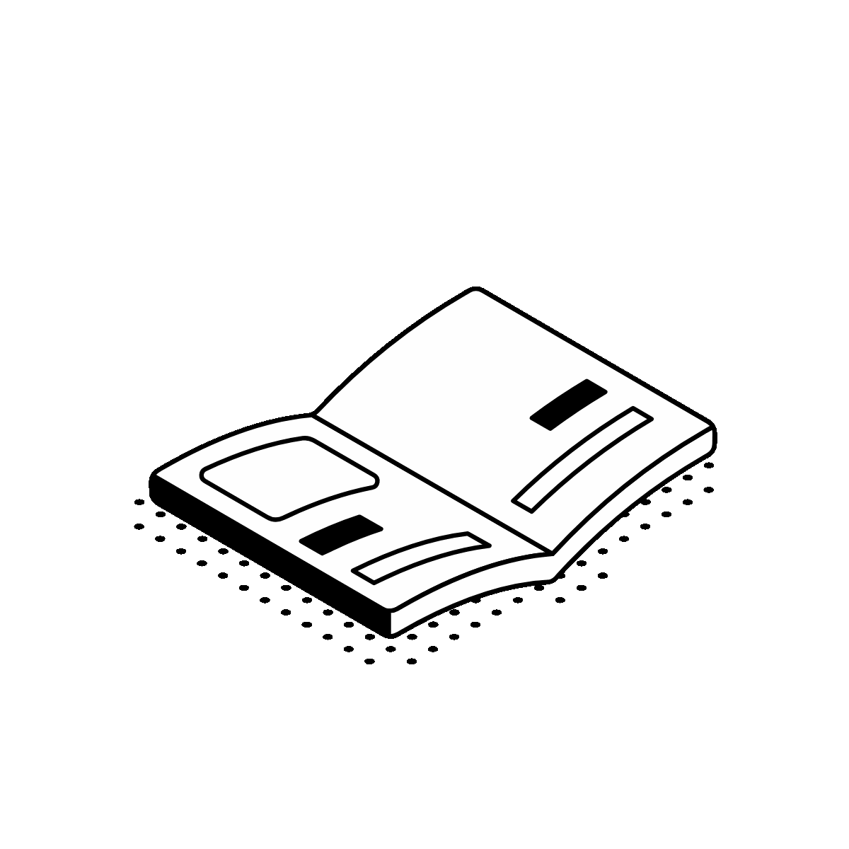 Animated Isometric Mobile Checkout Icon