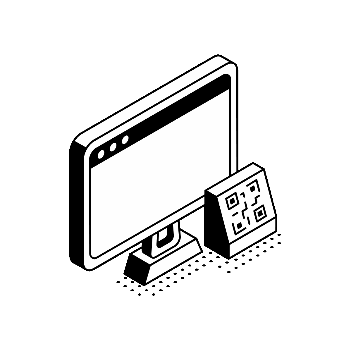 Animated Isometric Merchant Card Payment