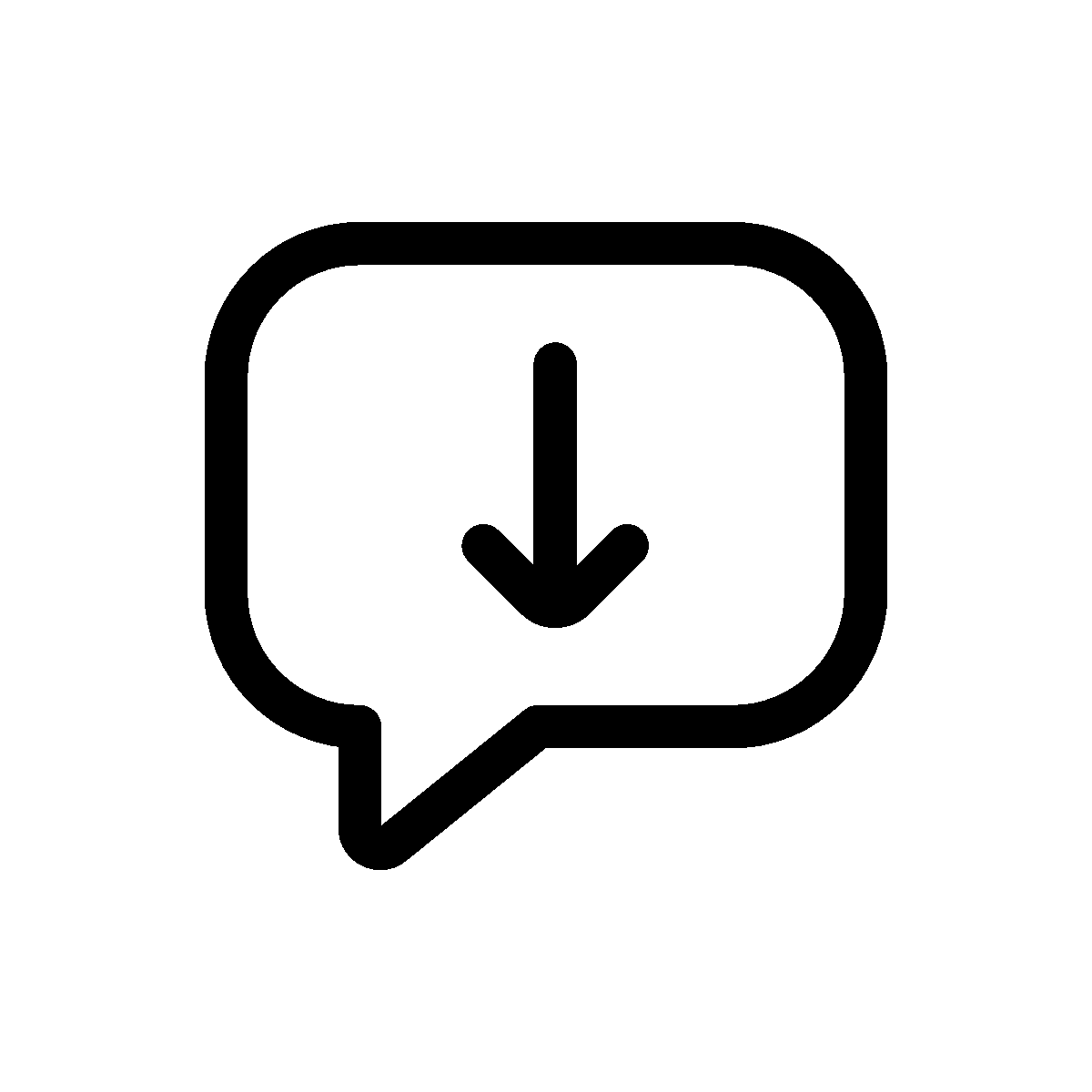 A hover animation design of download
