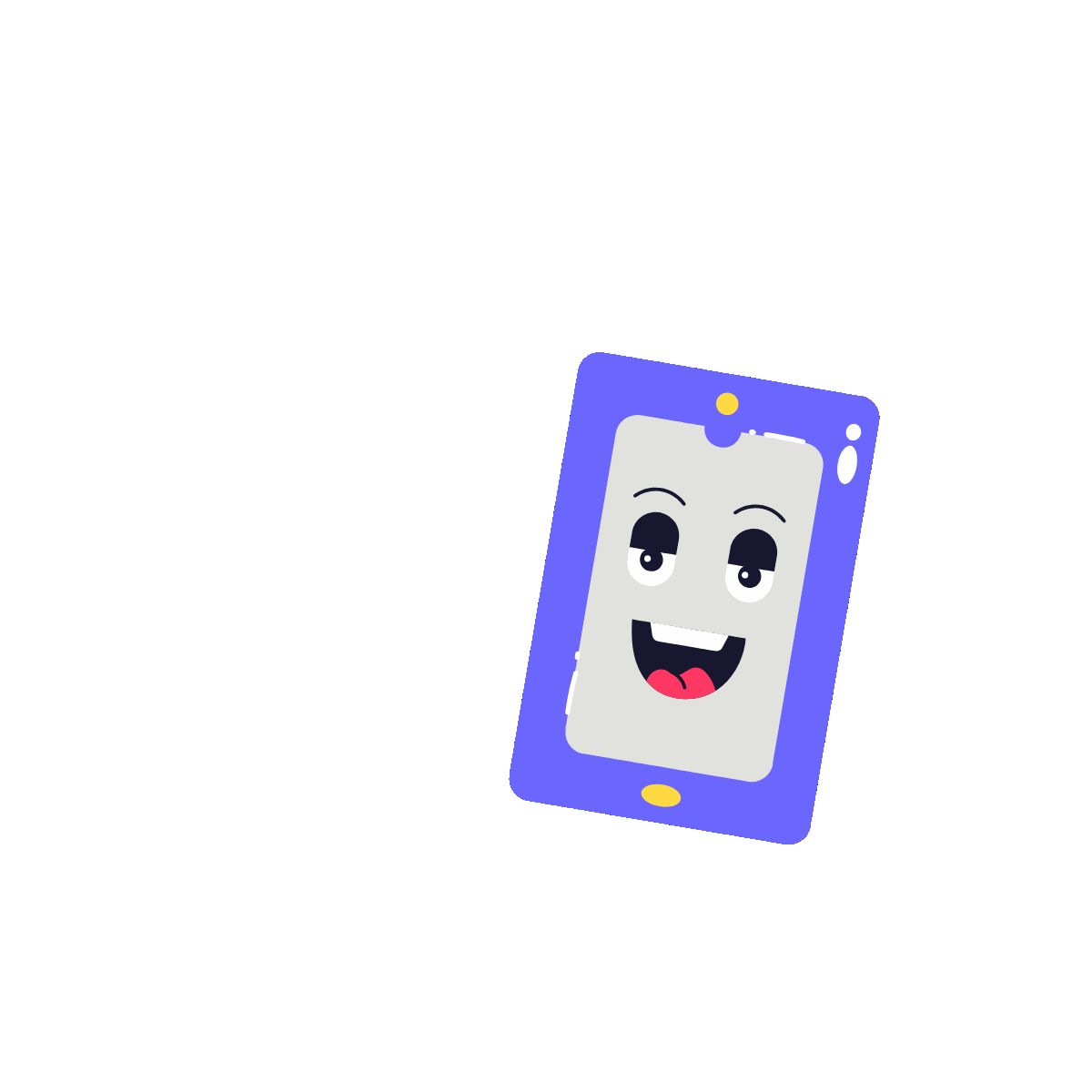 Happy Mothers Day Animated Flat Sticker