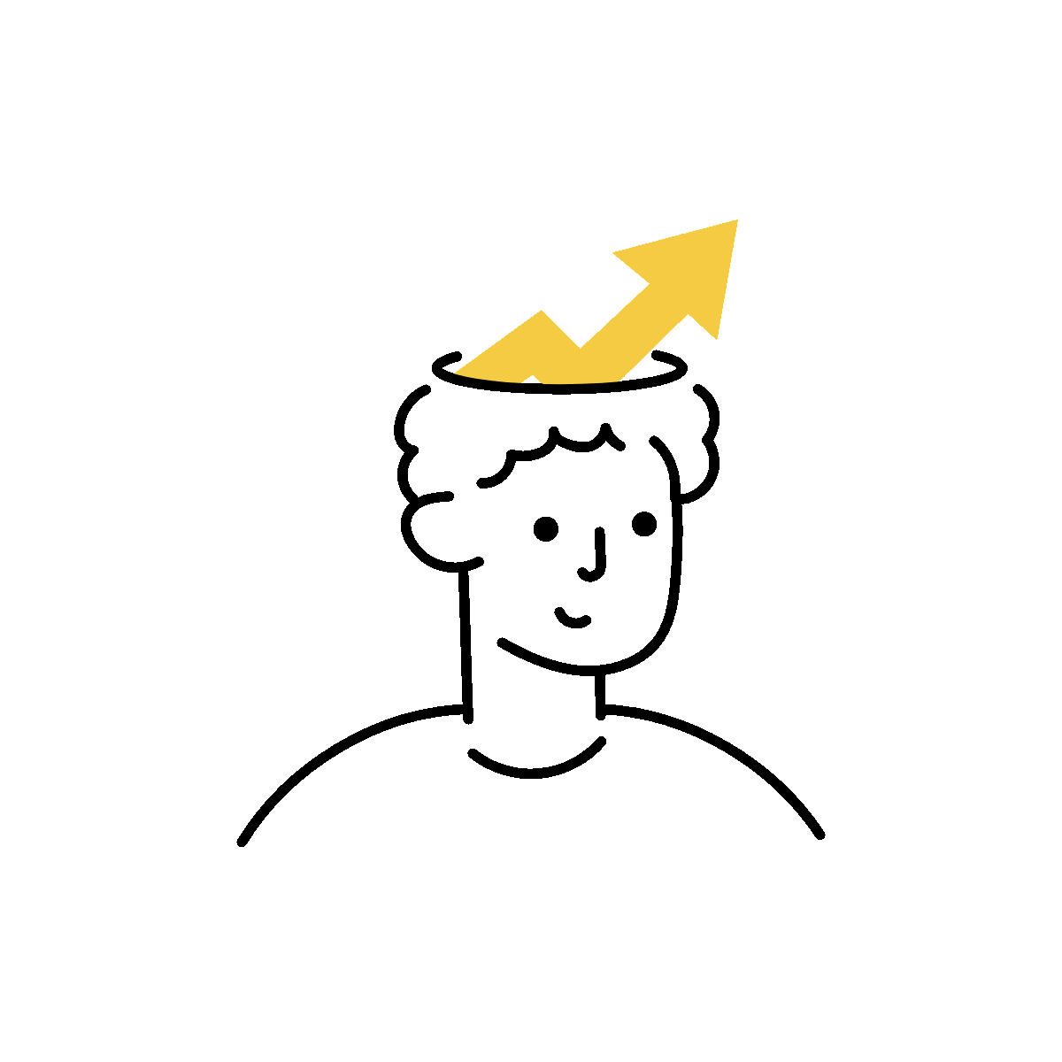 Animated Success Mindset Illustration