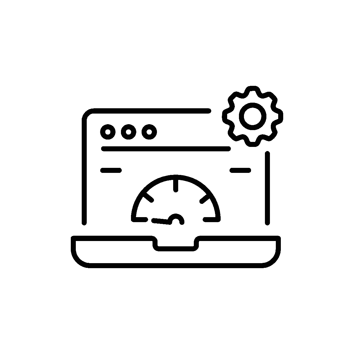Web Optimization Line Animated Icon