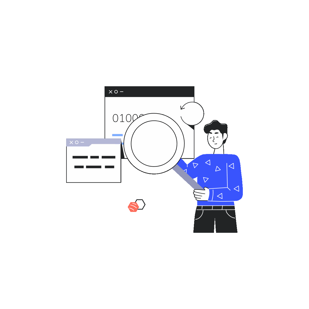 Debugging Linear Animated Illustration