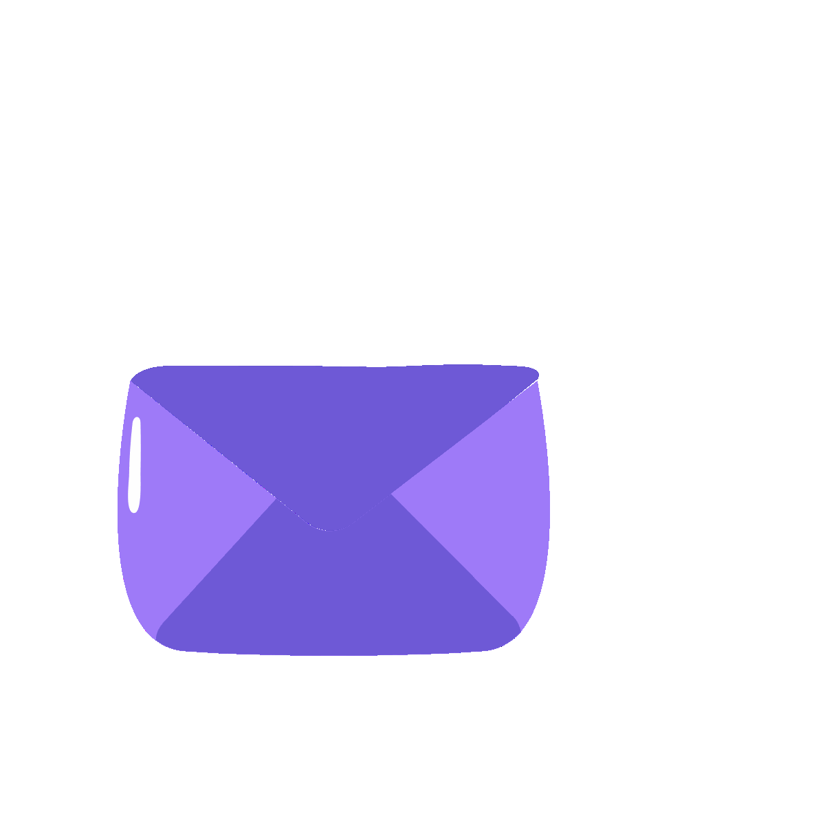 Greeting envelope celebration icon
