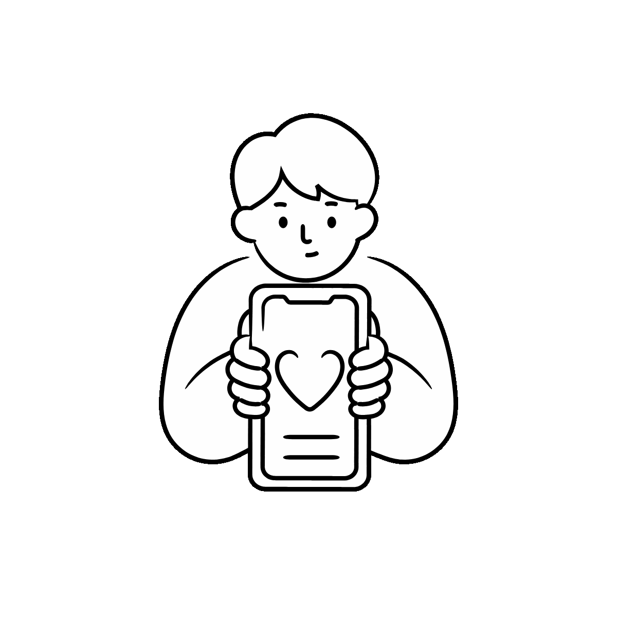 Hand-Drawn Payment Confirmation Doodle Icon