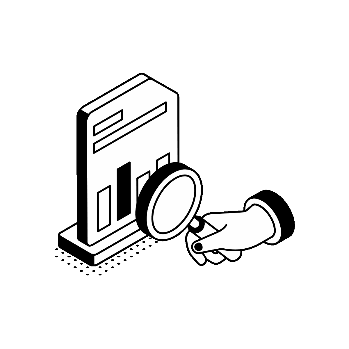 Animated Audit Analysis Illustration