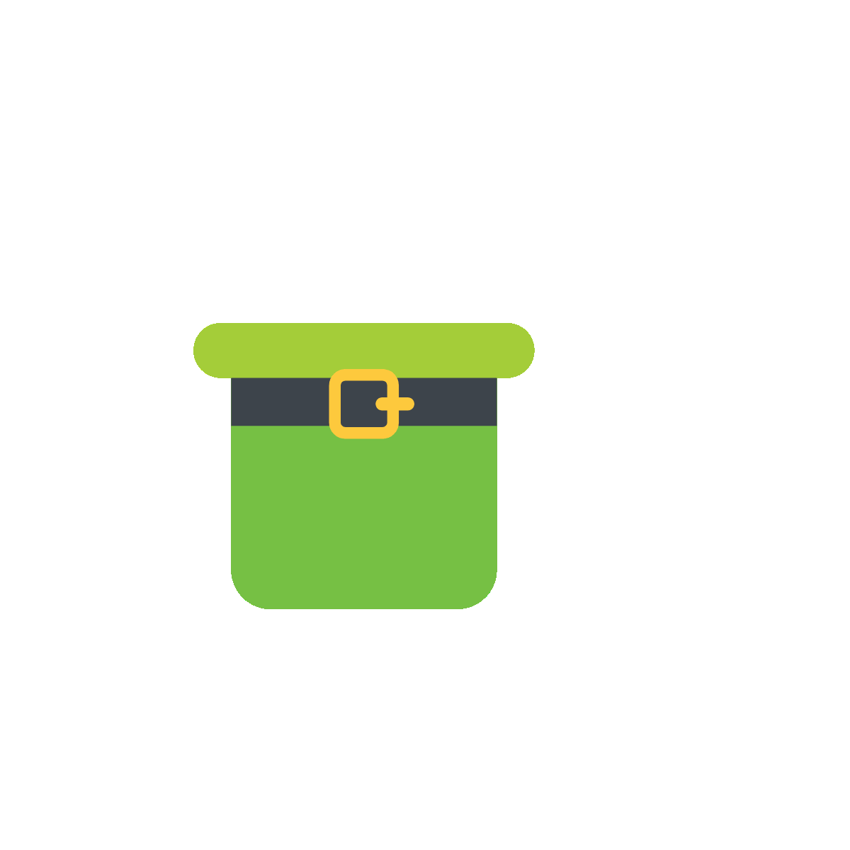 Irish Hat St Patrick Flat Icon