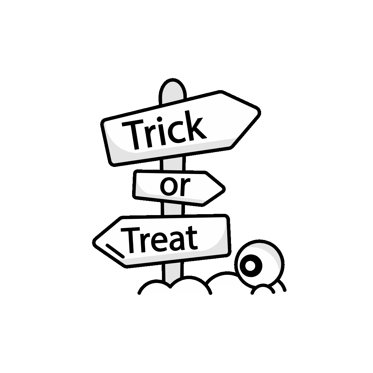 Cute Animated Halloween Board Halloween Icon
