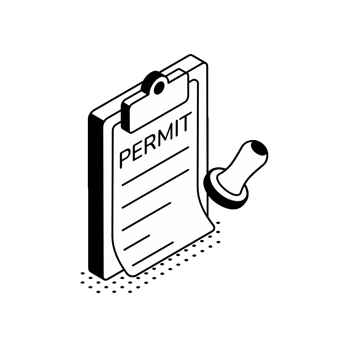 Animated isometric application form design