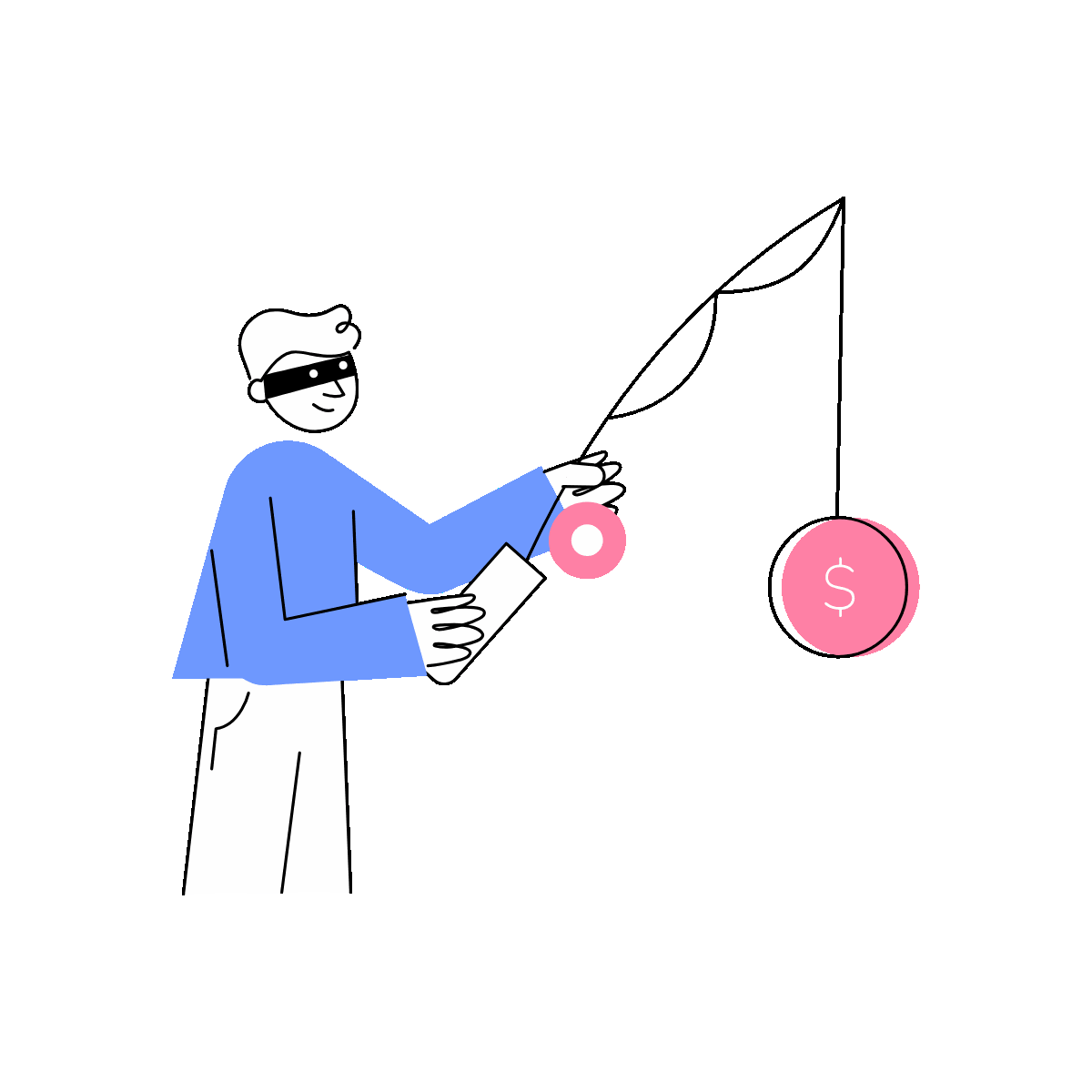 Doodle Animated Retro Sunglasses Design